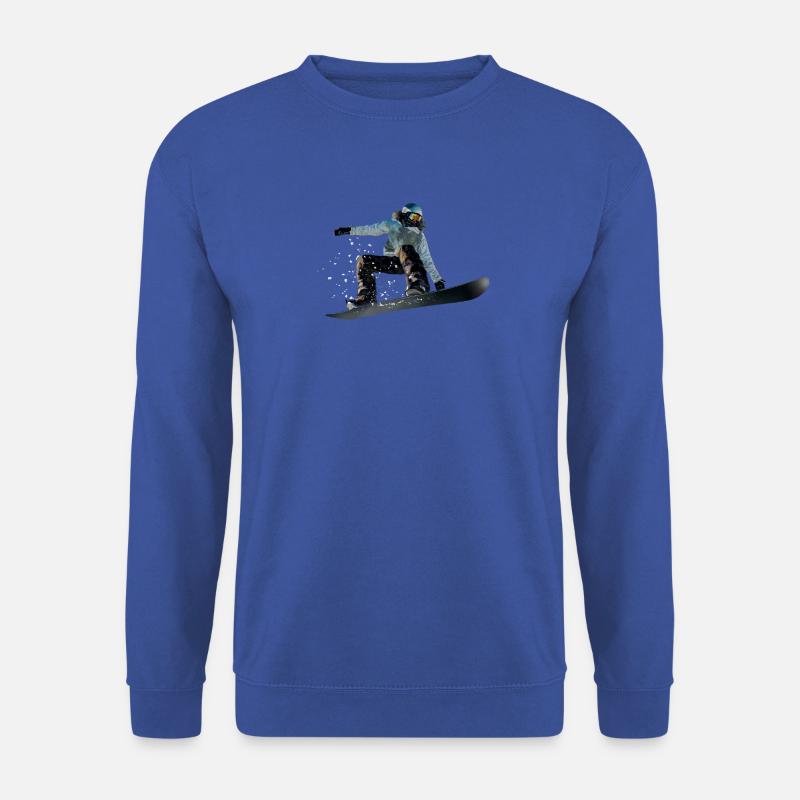 Snowboarding - Unisex Pullover - Royalblau
