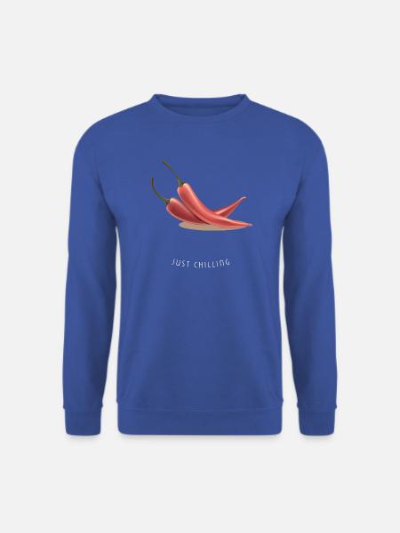 Chili Chillin’ – Lustiges Urlaubsmotiv - Unisex Pullover - Royalblau