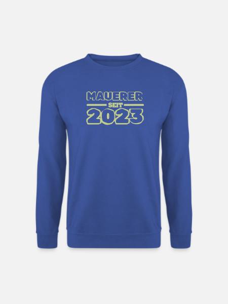 2023 - Unisex Pullover - Royalblau