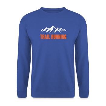 Trailrunning - Unisex Pullover - Royalblau - Vorne - Alina (178cm) & Michal (187cm)