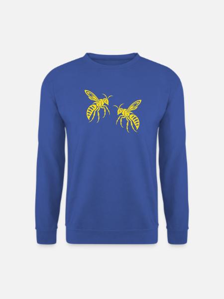 Biene Wespe - Unisex Pullover - Royalblau