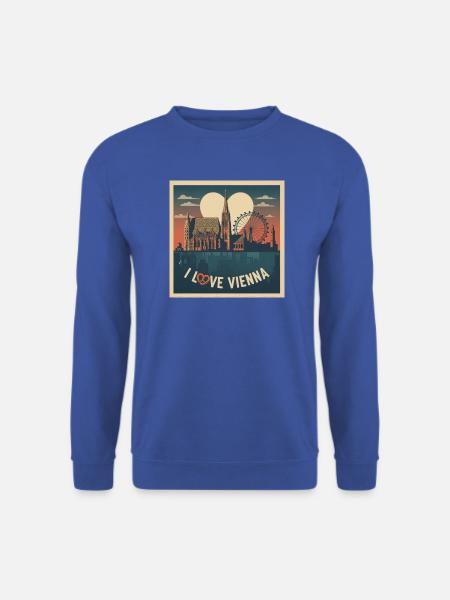 Vienna Love Stephansdom - Unisex Pullover - Royalblau