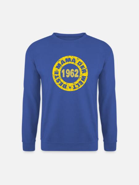 1962 - Unisex Pullover - Royalblau