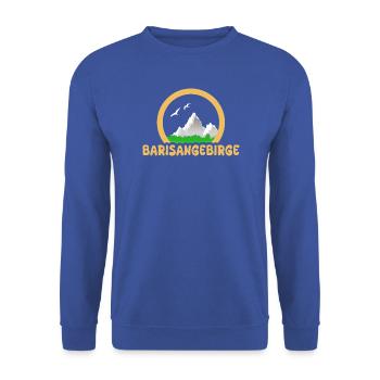 Trekking Barisangebirge - Unisex Pullover - Royalblau - Vorne - Alina (178cm) & Michal (187cm)