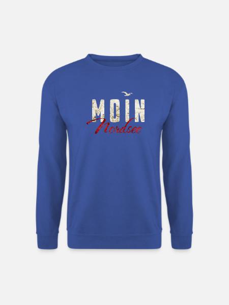Nordsee - Moin - Unisex Pullover - Royalblau