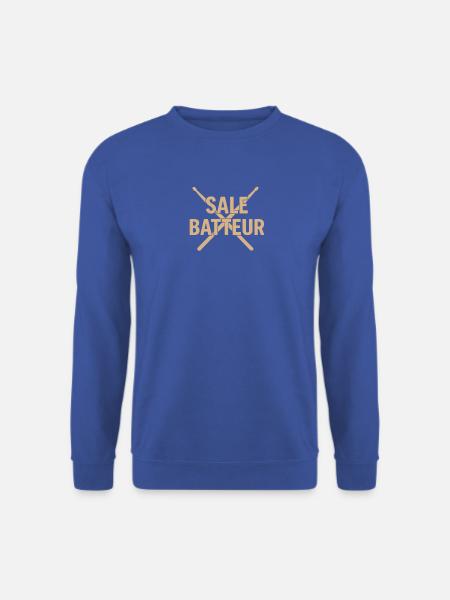 Rebel Drummer - Unisex Pullover - Royalblau