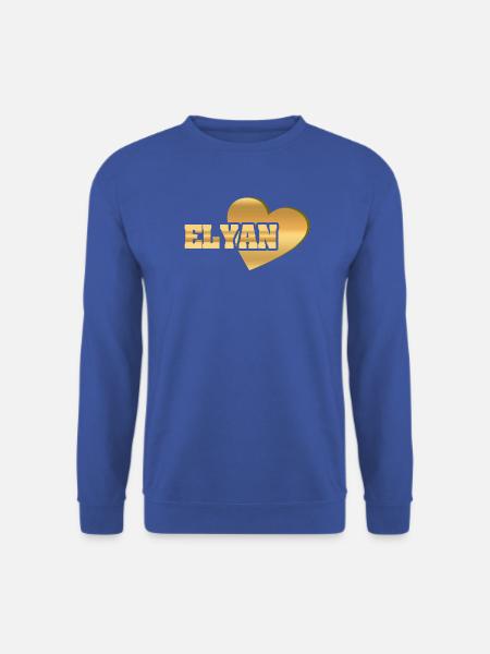 Gold Elyan - Unisex Pullover - Royalblau