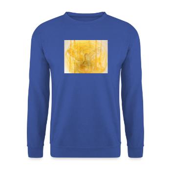 Holy Owl - Unisex Pullover - Royalblau - Vorne - Alina (178cm) & Michal (187cm)