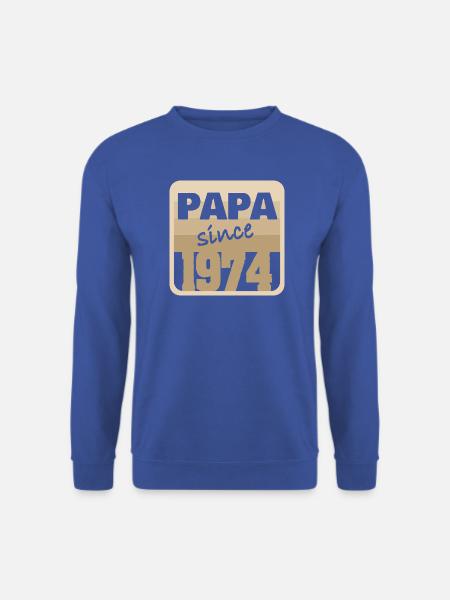 Vater 1974 - Unisex Pullover - Royalblau