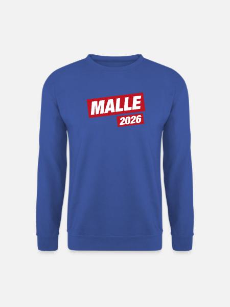 Malle 2026 - Unisex Pullover - Royalblau