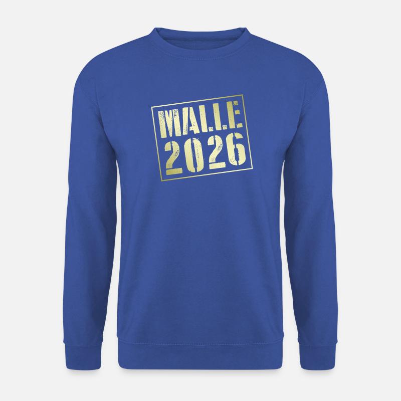 Malle 2026 - Unisex Pullover - Royalblau