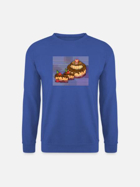 Kuchen - Unisex Pullover - Royalblau