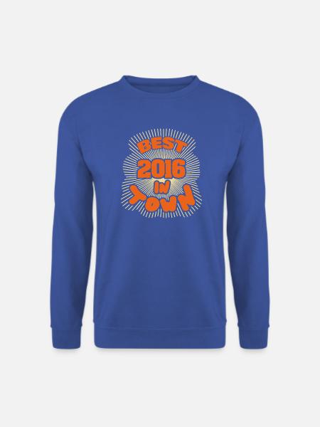 in 2016 - Unisex Pullover - Royalblau