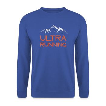 Ultra-Laufen - Unisex Pullover - Royalblau - Vorne - Alina (178cm) & Michal (187cm)