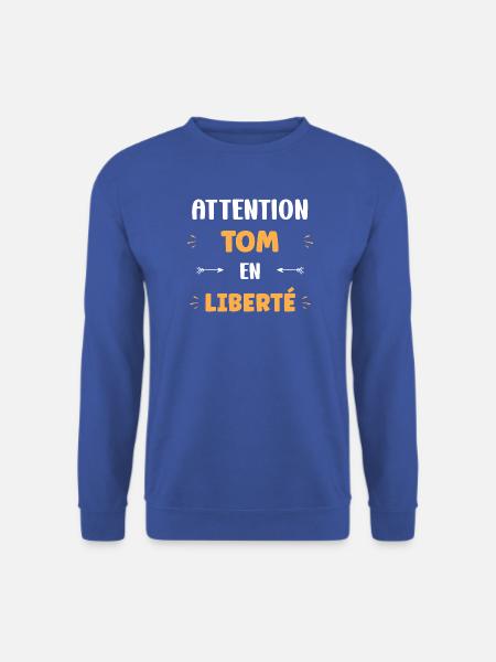 Tom - Unisex Pullover - Royalblau