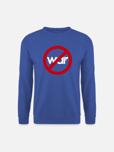 Stop War – Für Frieden & Freiheit - Unisex Pullover - Royalblau