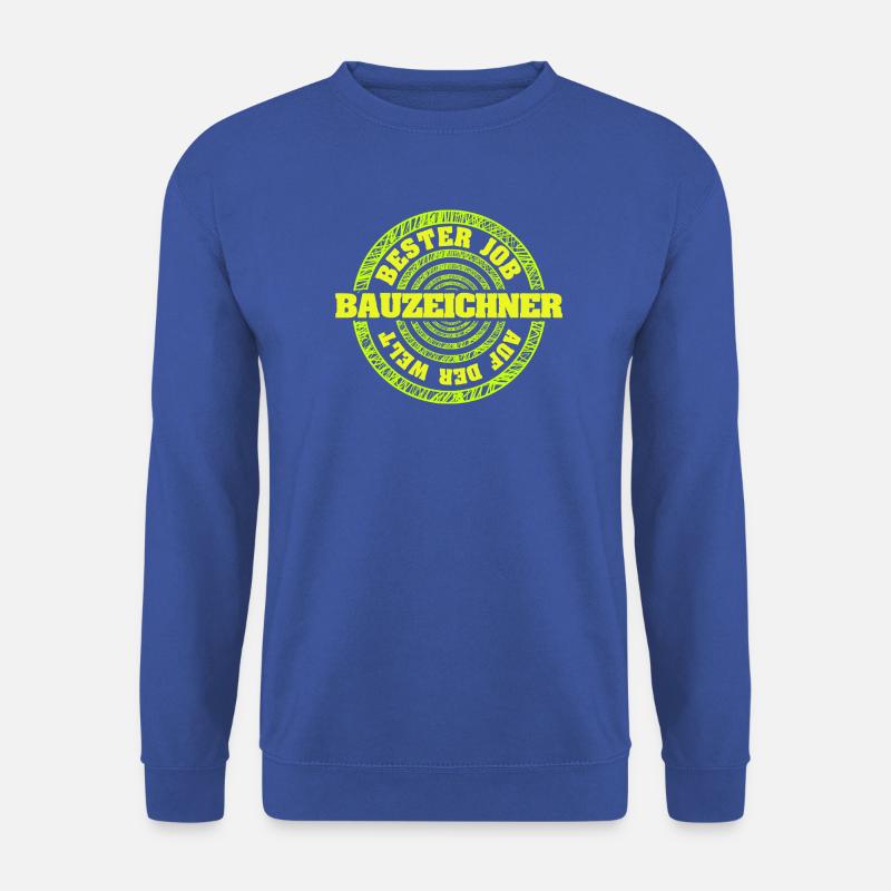Geschenk für Bauzeichner - Unisex Pullover - Royalblau