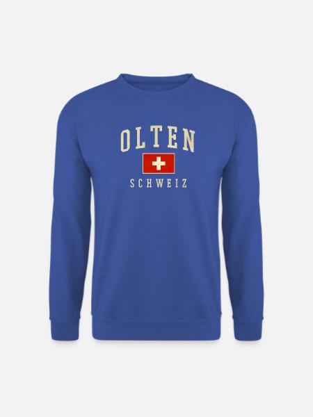 Olten – Schweizer Identität aus Solothurn - Unisex Pullover - Royalblau