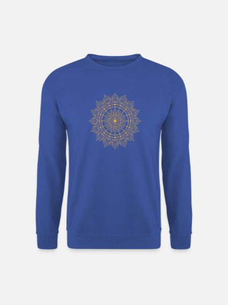 Mandala - Unisex Pullover - Royalblau