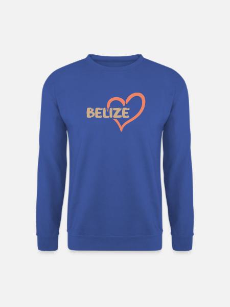 Belize als Belize - Unisex Pullover - Royalblau