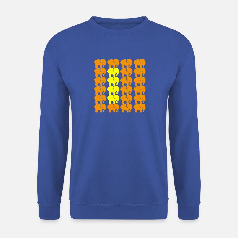 ELEFANT - Unisex Pullover - Royalblau