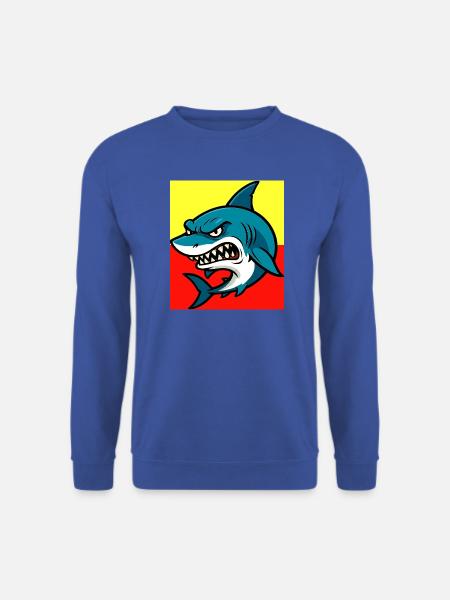 Hai - Unisex Pullover - Royalblau