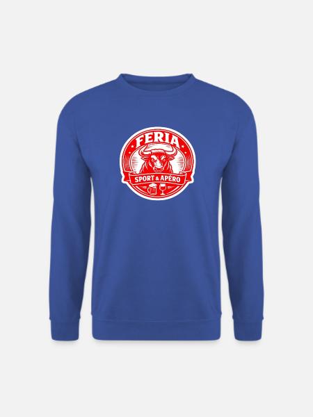 Feria Taureau Sport Apéro - Unisex Pullover - Royalblau