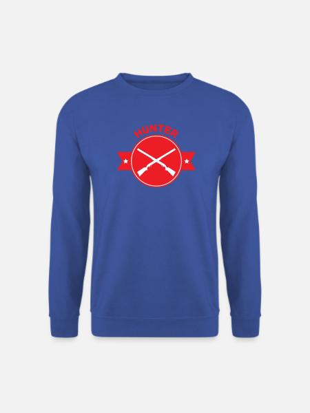 Jagd – Jäger - Unisex Pullover - Royalblau