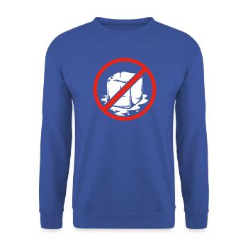 Kein Symbol Anti-Abschiebungs-Pro-Einwanderer-Marsch - Unisex Pullover - Royalblau - Vorne - Alina (178cm) & Michal (187cm)