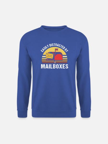 Poststempel Post - Unisex Pullover - Royalblau