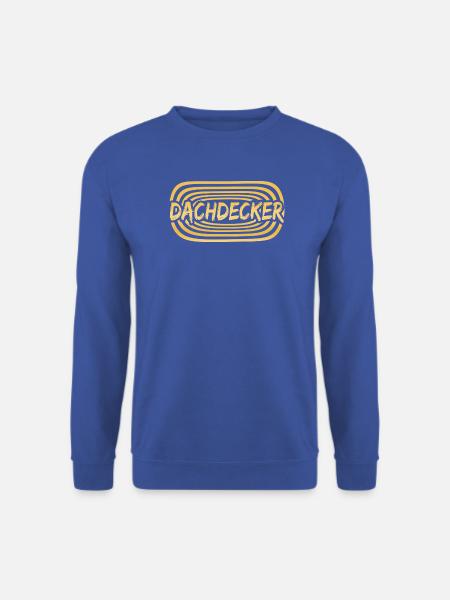 Dachdecker als Arbeitskollege - Unisex Pullover - Royalblau