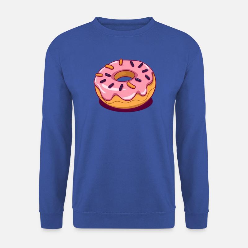 Donut backen  - Unisex Pullover - Royalblau