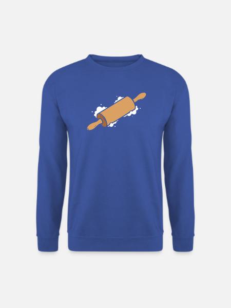 Nudelholz Einfach Symbol - Unisex Pullover - Royalblau