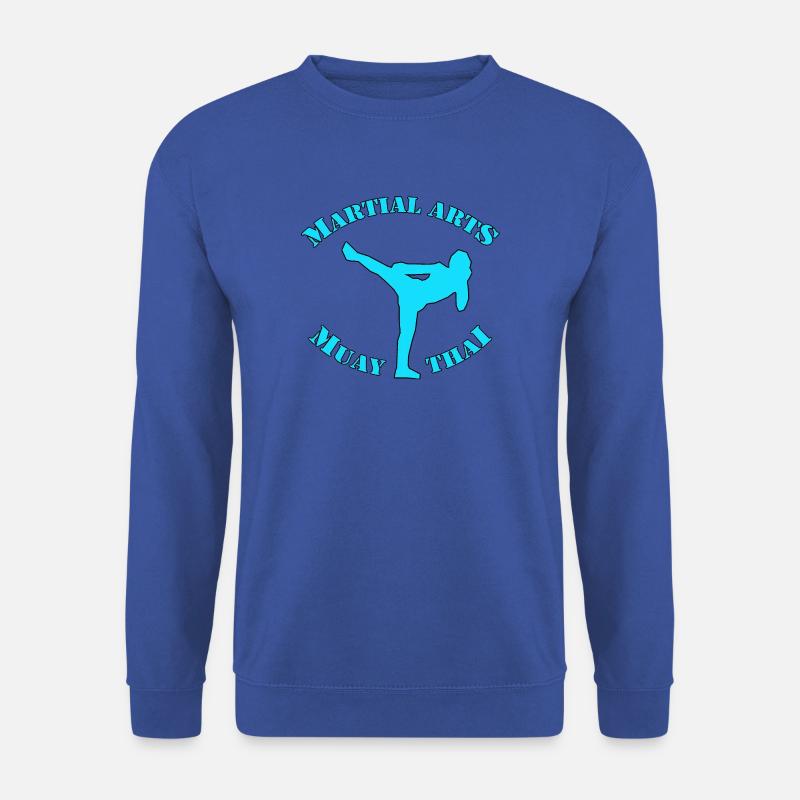 MUAY THAI - Unisex Pullover - Royalblau