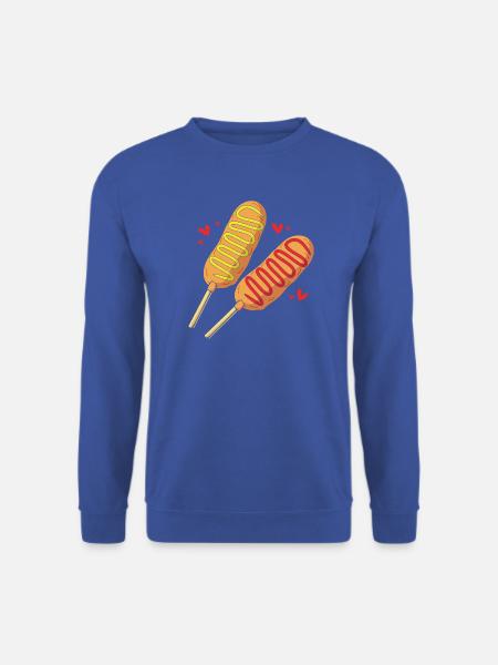Corn Dog - Unisex Pullover - Royalblau
