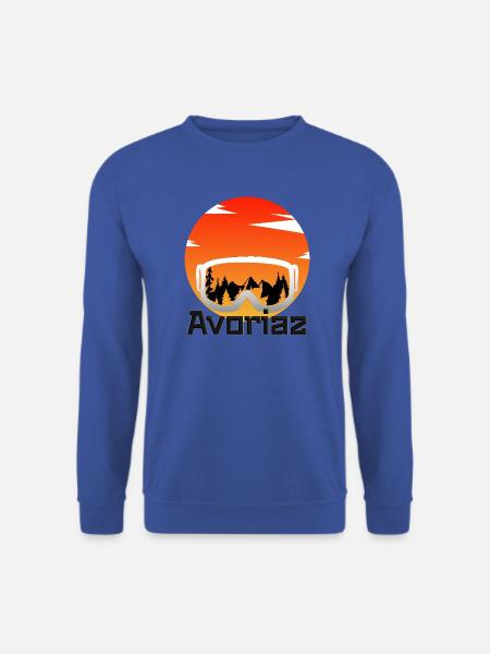 Avoriaz - Unisex Pullover - Royalblau