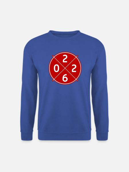 2026 Jahr - Unisex Pullover - Royalblau