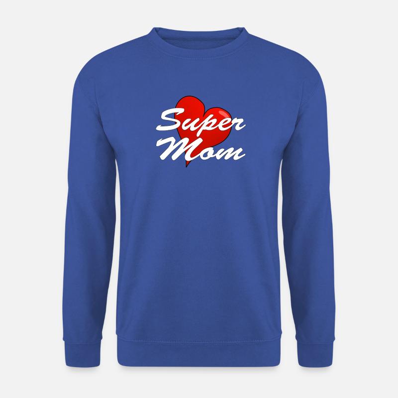 SUPER MOM - Unisex Pullover - Royalblau