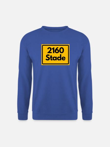 ALTE POSTLEITZAHL PLZ RETRO  2160 STADE HANSEHAFEN - Unisex Pullover - Royalblau