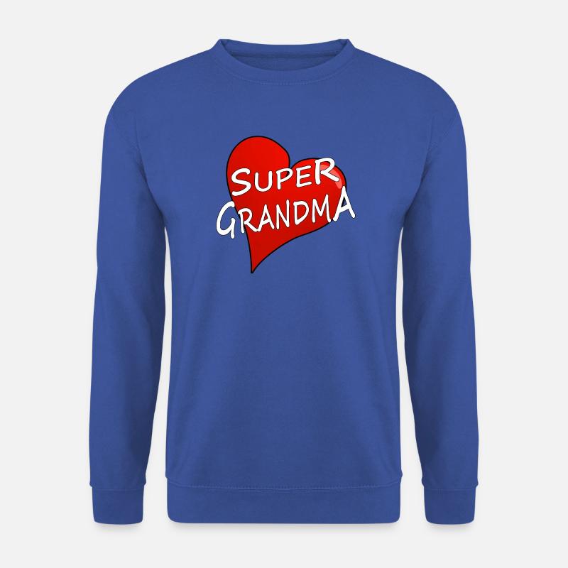 SUPER GRANDMA - Unisex Pullover - Royalblau