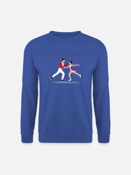 Eiskunstlauf: Elegance in Perfection - Unisex Pullover - Royalblau