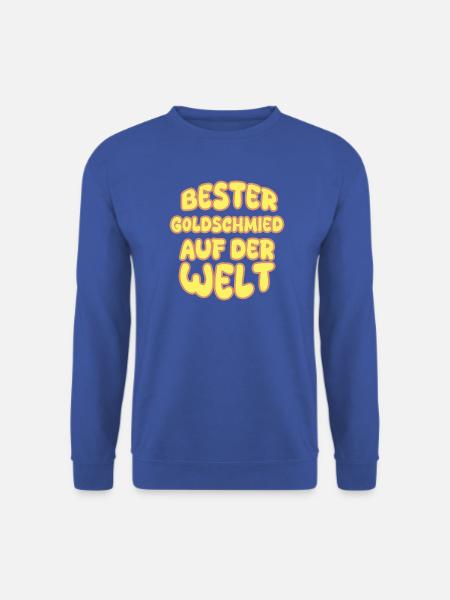 Goldschmied als Beruf - Unisex Pullover - Royalblau