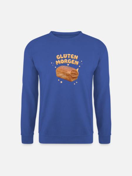Morgen Gluten - Unisex Pullover - Royalblau