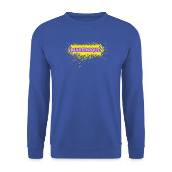 Martinique - Unisex Pullover - Royalblau - Vorne - Alina (178cm) & Michal (187cm)