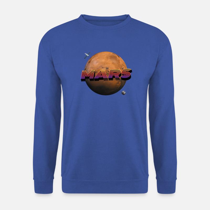 Mars – Weltraumserie - Unisex Pullover - Royalblau