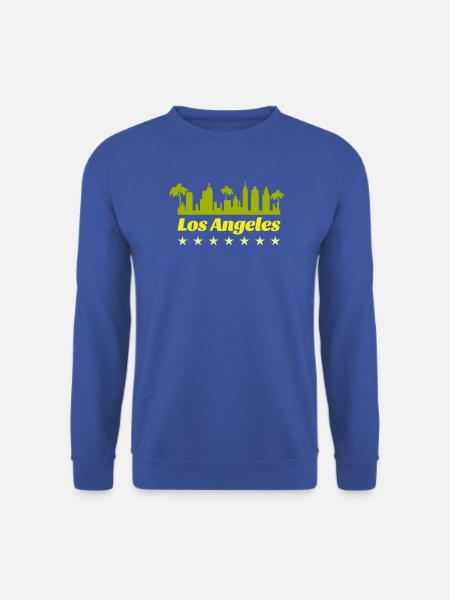 LA Skyline - Unisex Pullover - Royalblau