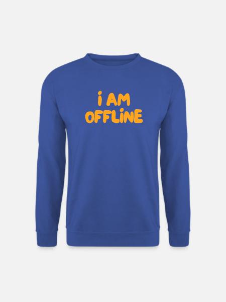 Ich bin offline - Unisex Pullover - Royalblau