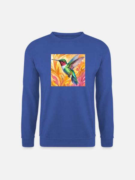 Kolibri - Unisex Pullover - Royalblau