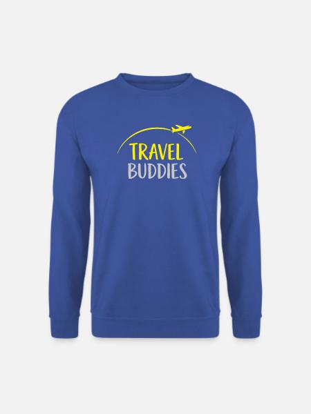 Travel buddies - Unisex Pullover - Royalblau