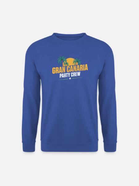 Gran Canaria Party Crew - Unisex Pullover - Royalblau